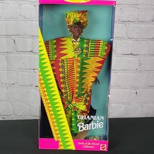 Barbie  Ghanian Dolls of the World. 15303 Vintage 1996.